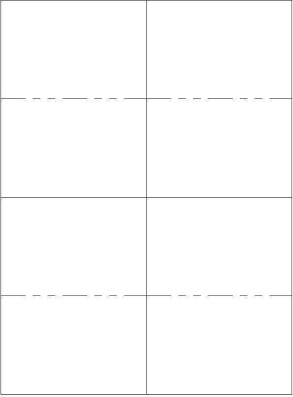 4x6 Index Card Template Example