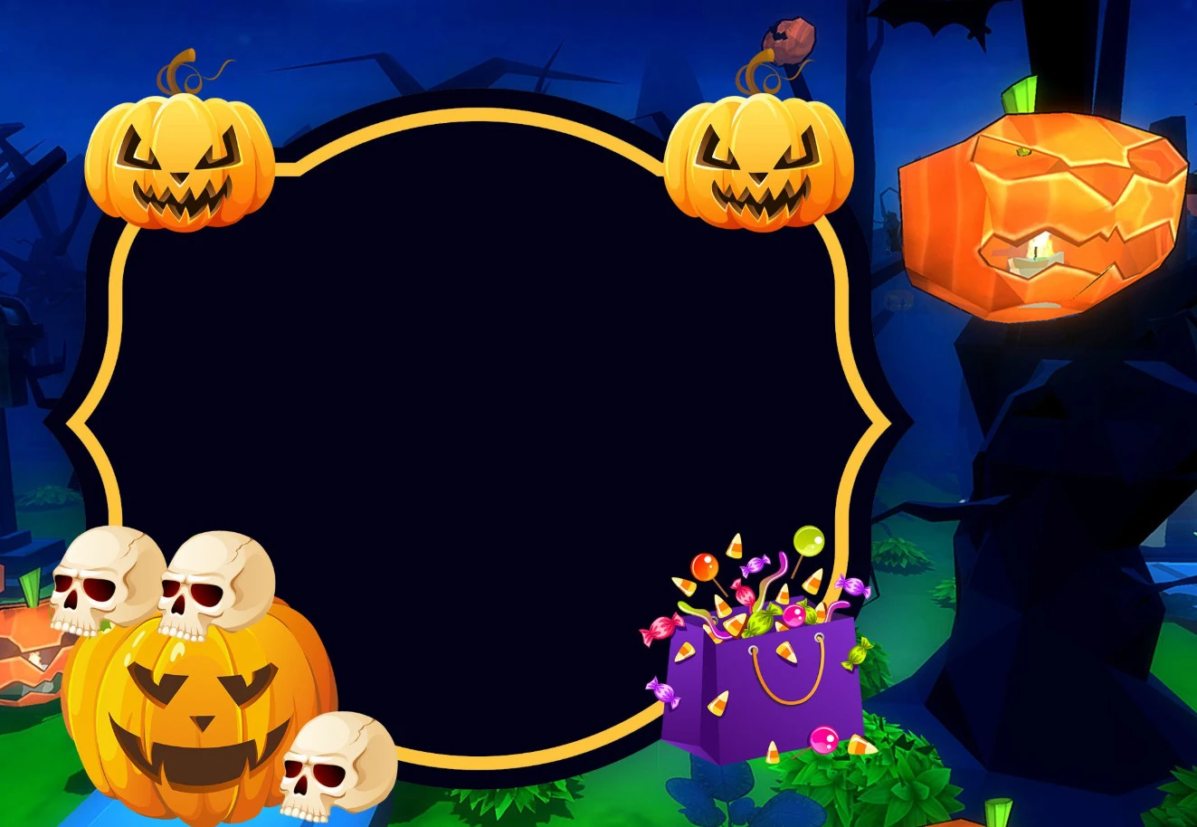 Example of Halloween Party Invitation Template