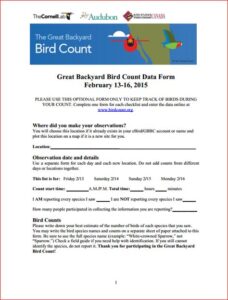 Free Printable Bird Inventory Template