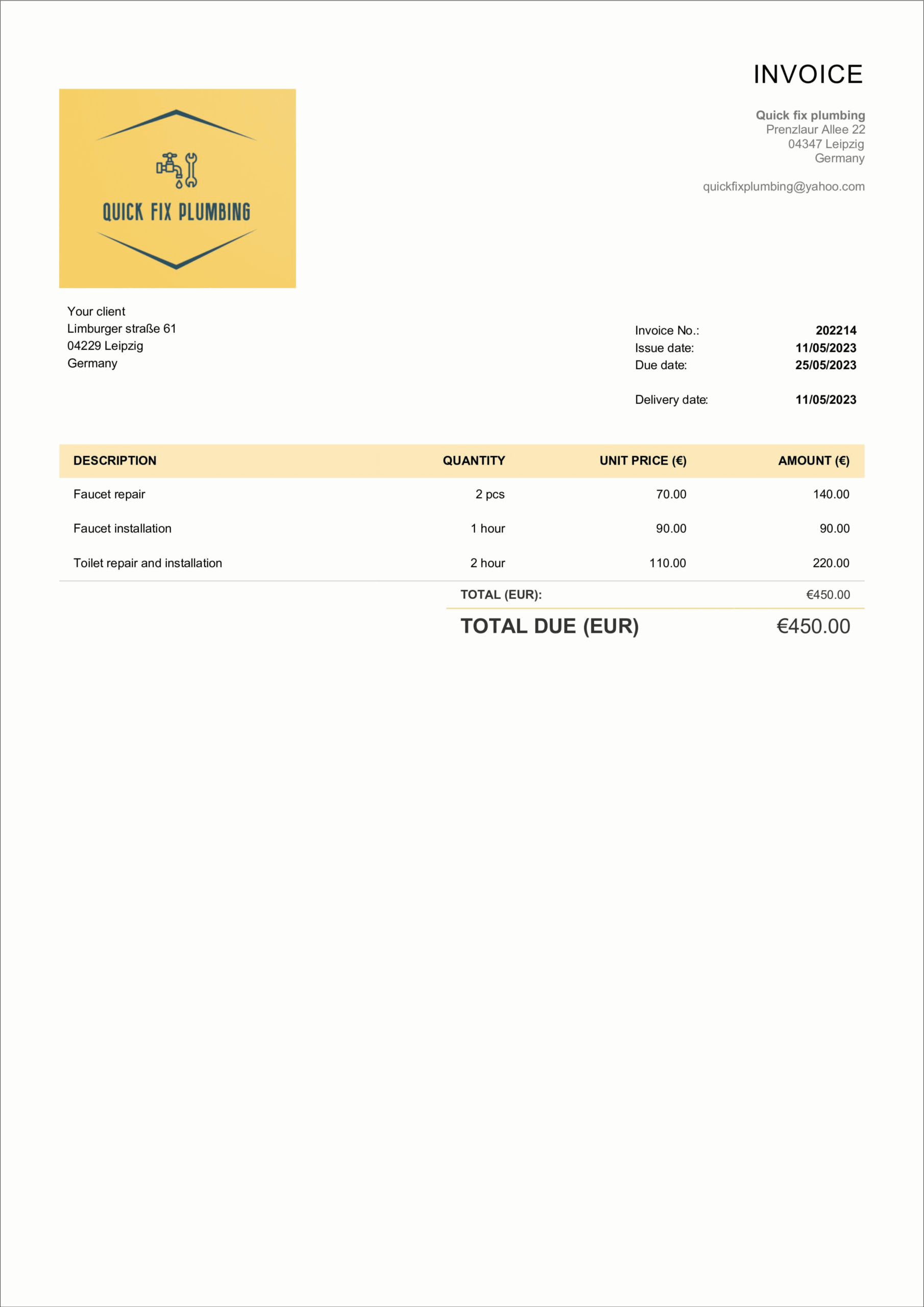 Itemized Invoice Template Itemized Invoice Template
