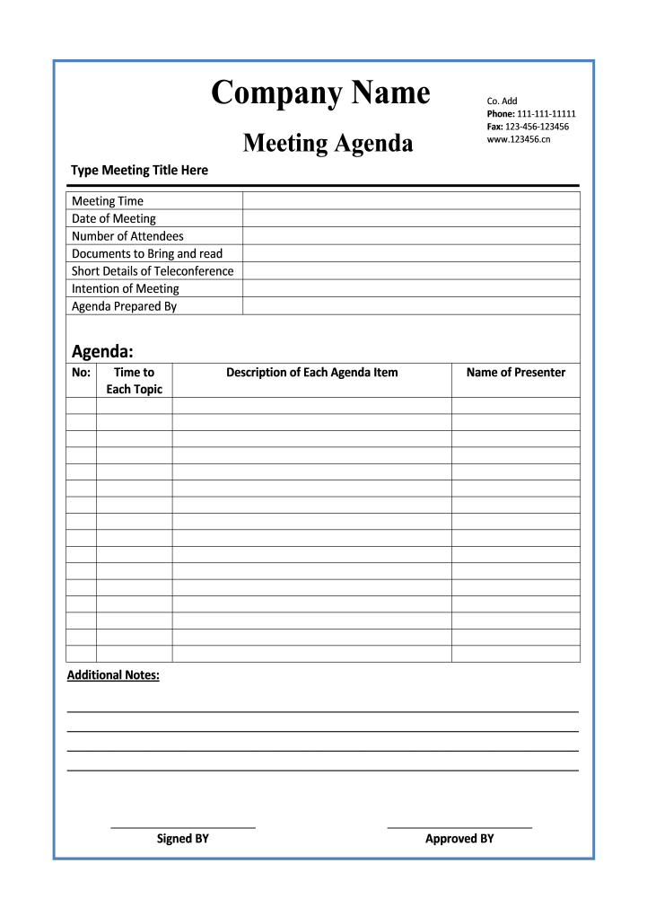 Meeting Minutes Template Sample Meeting Minutes Template Sample