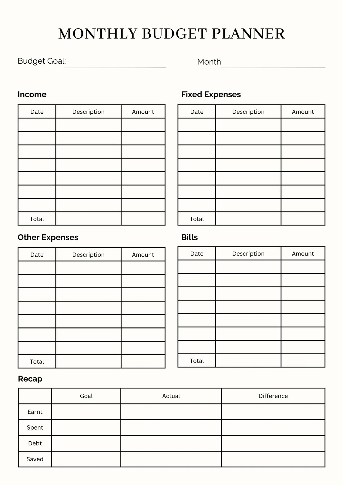 Money Management Worksheet Template Sample Money Management Worksheet Template Sample