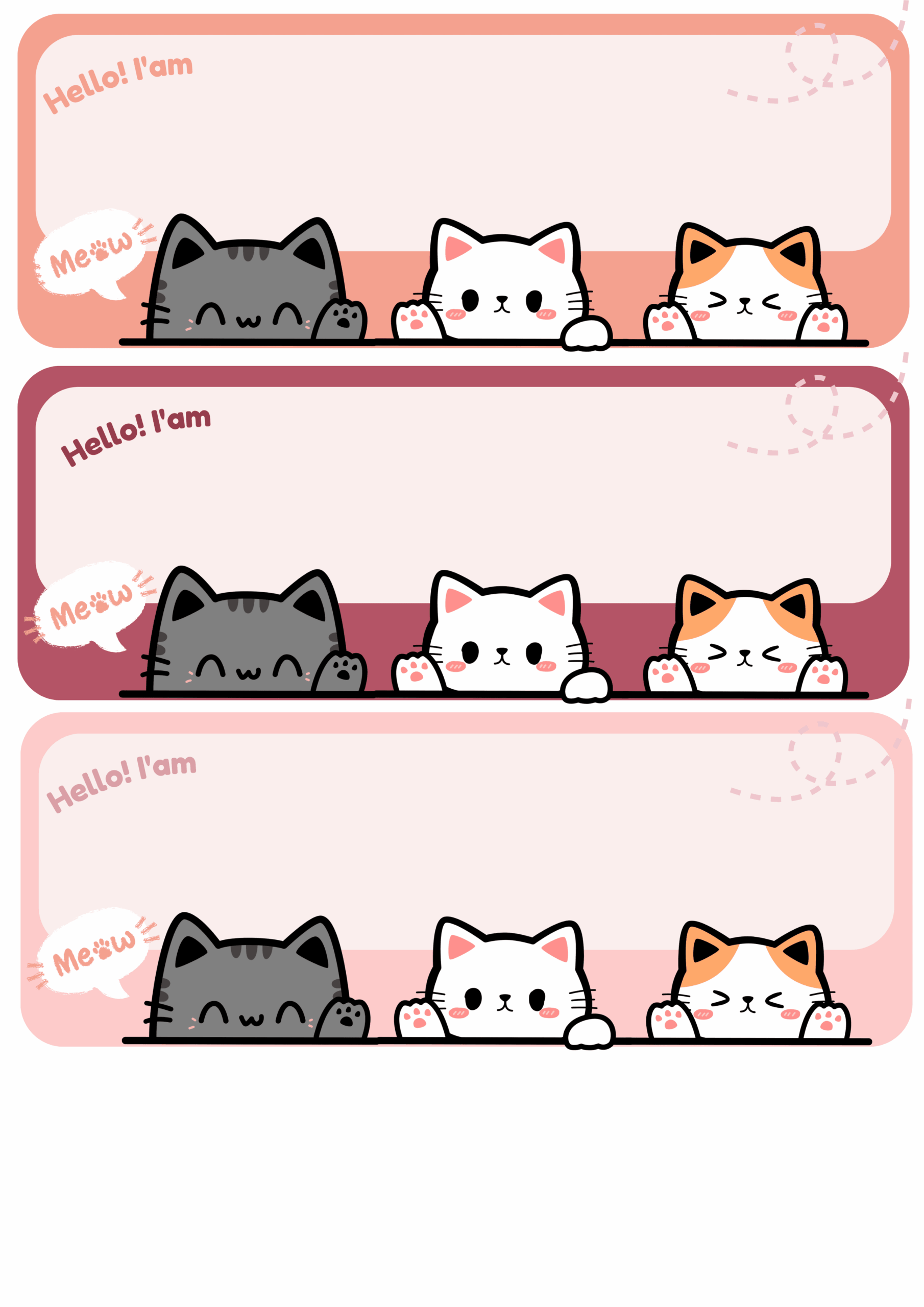 Name Tag Template Example Name Tag Template Example