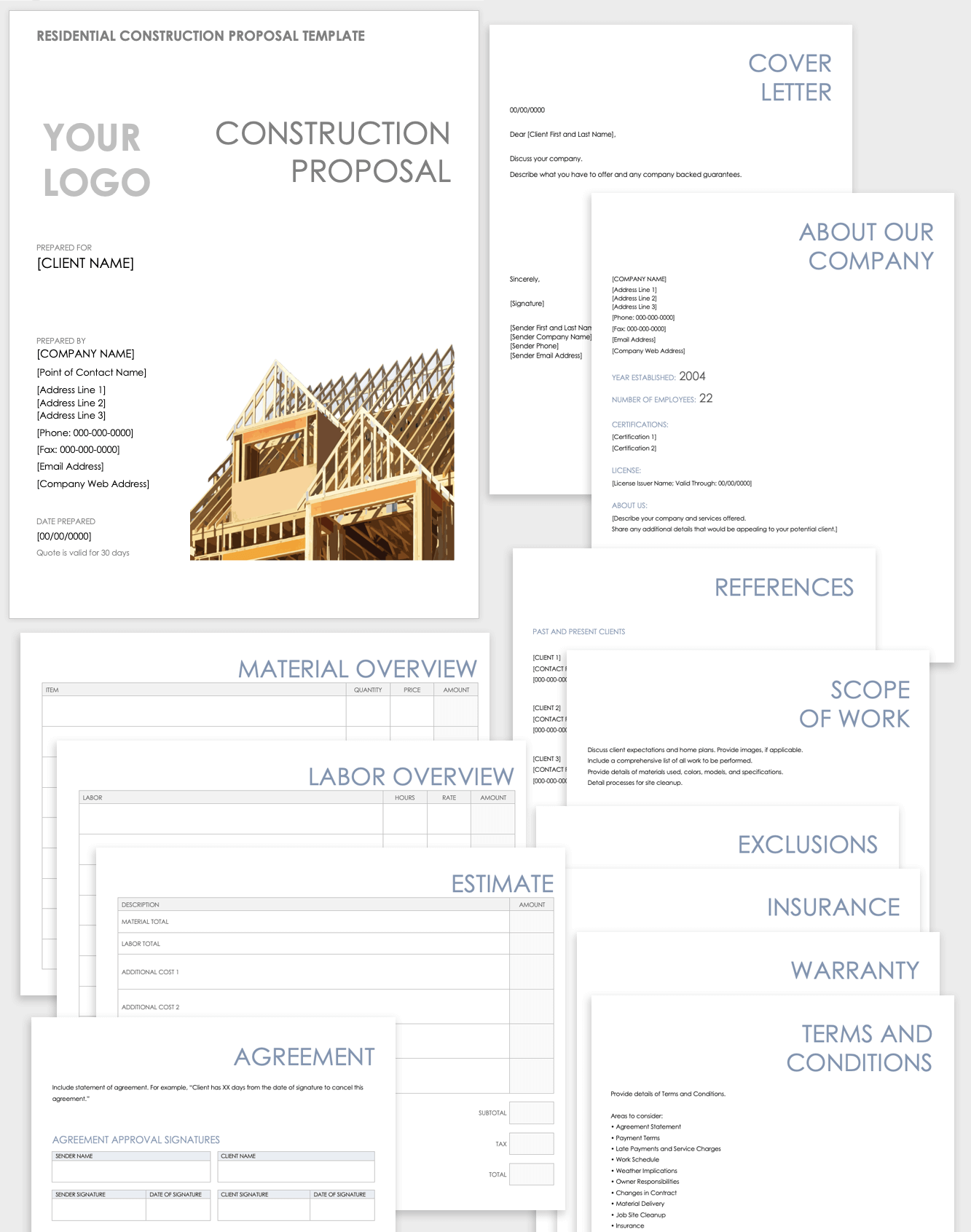 construction project proposal template word construction project proposal template word