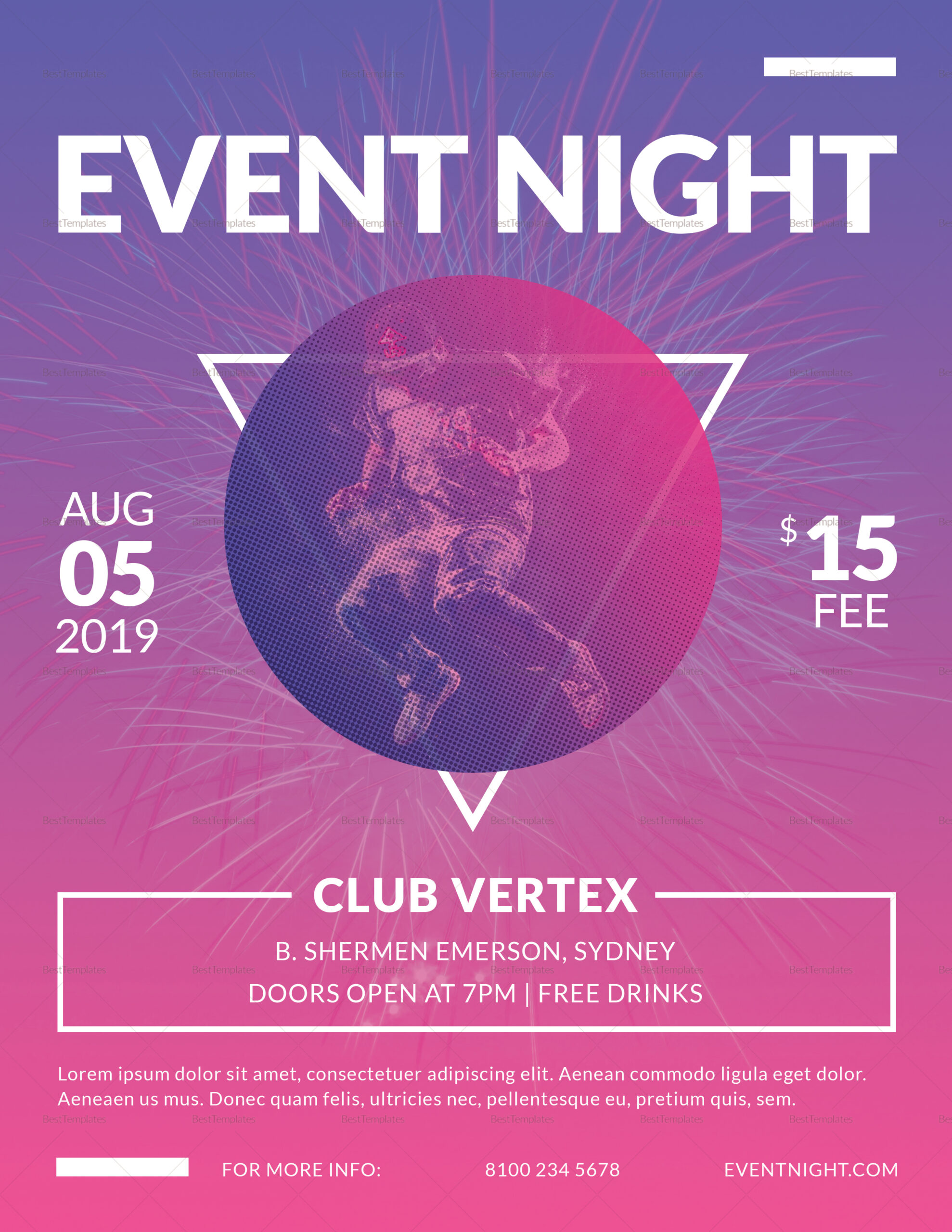 event flyer template canva event flyer template canva