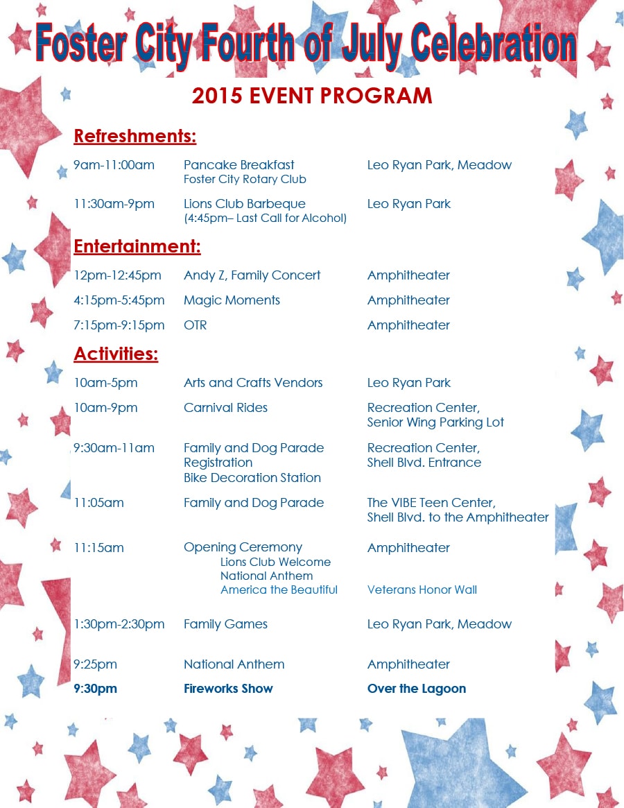 event program template word