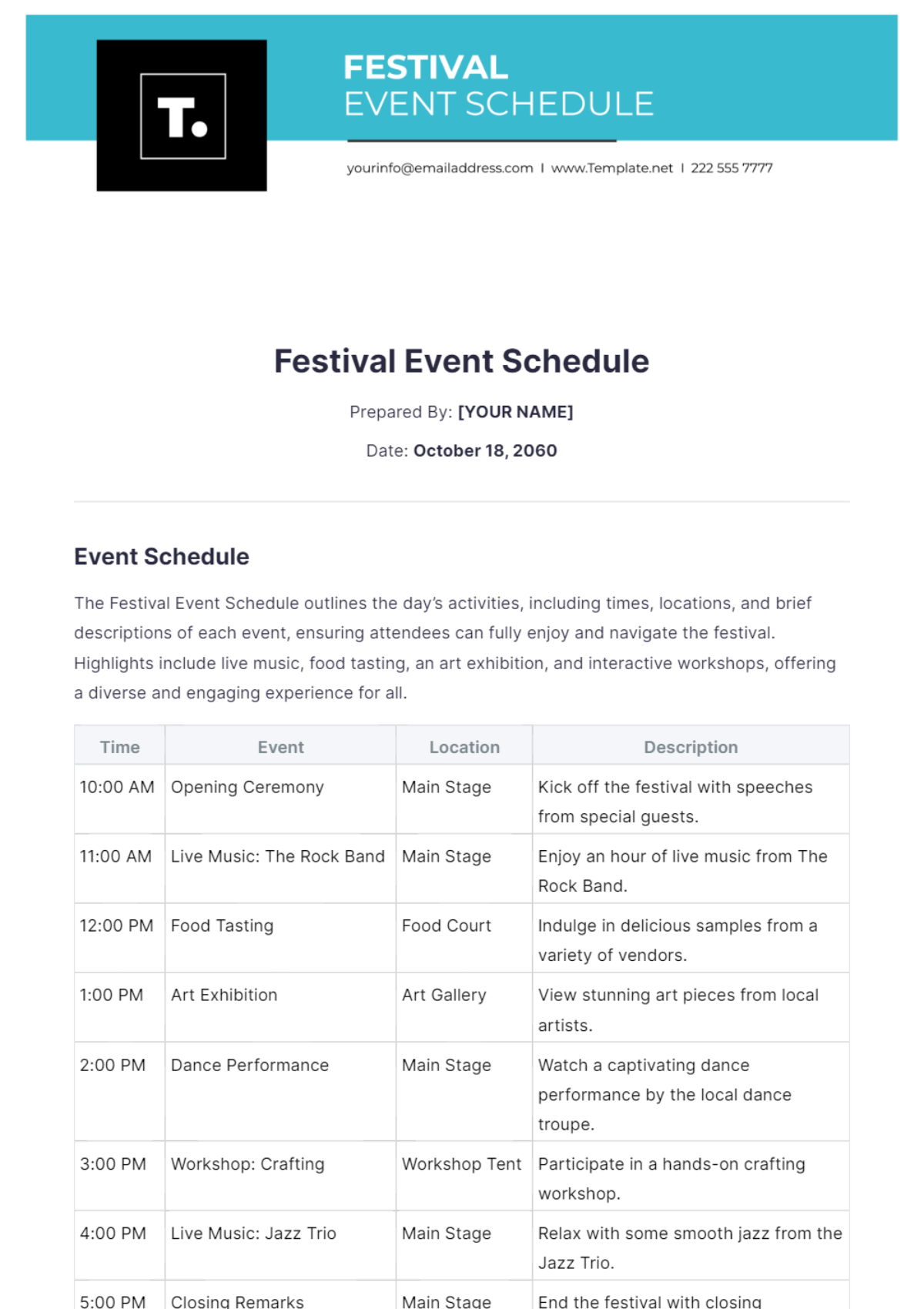 event schedule template excel event schedule template excel