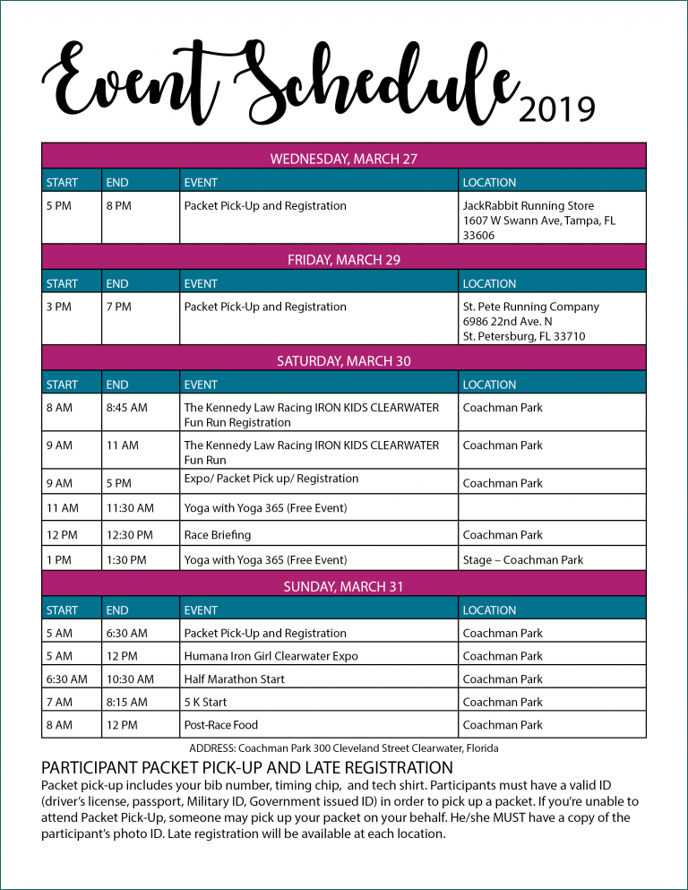 event schedule template google sheets event schedule template google sheets