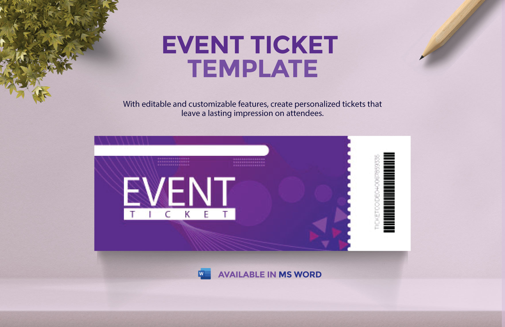 event ticket template free event ticket template free