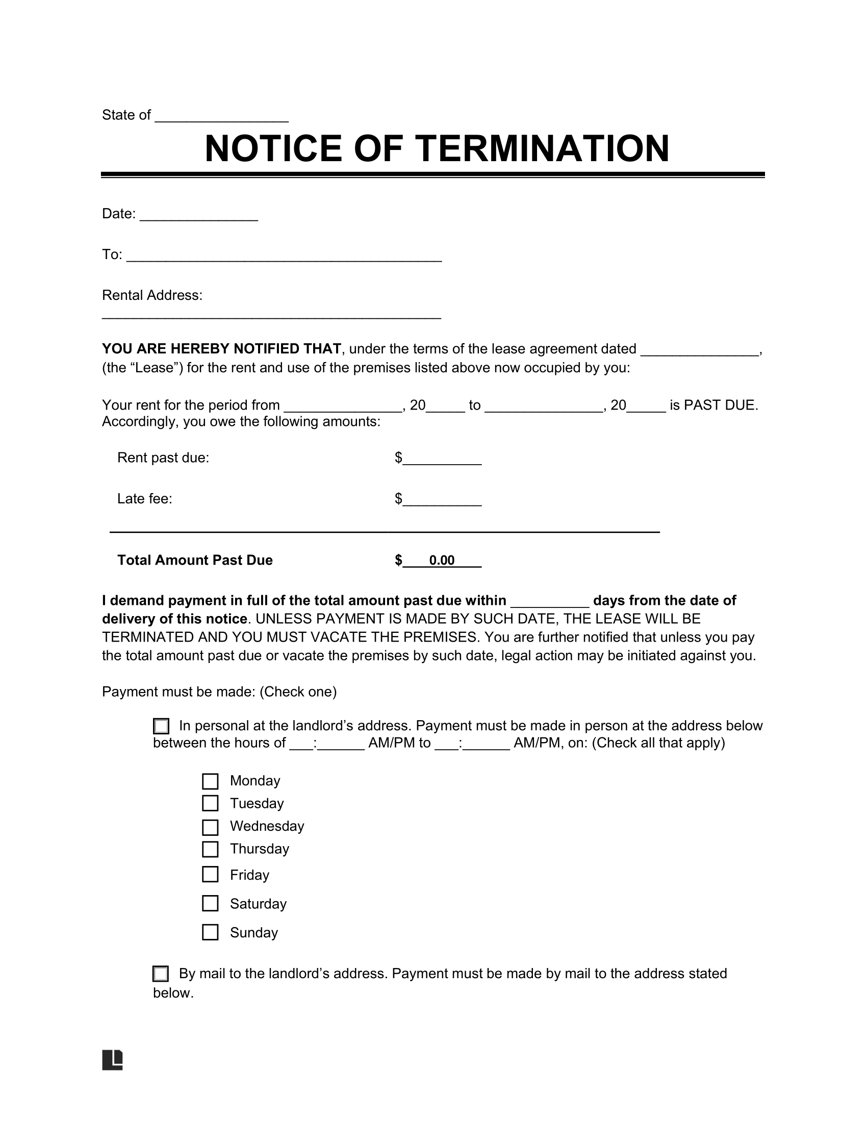 eviction letter sample eviction letter sample