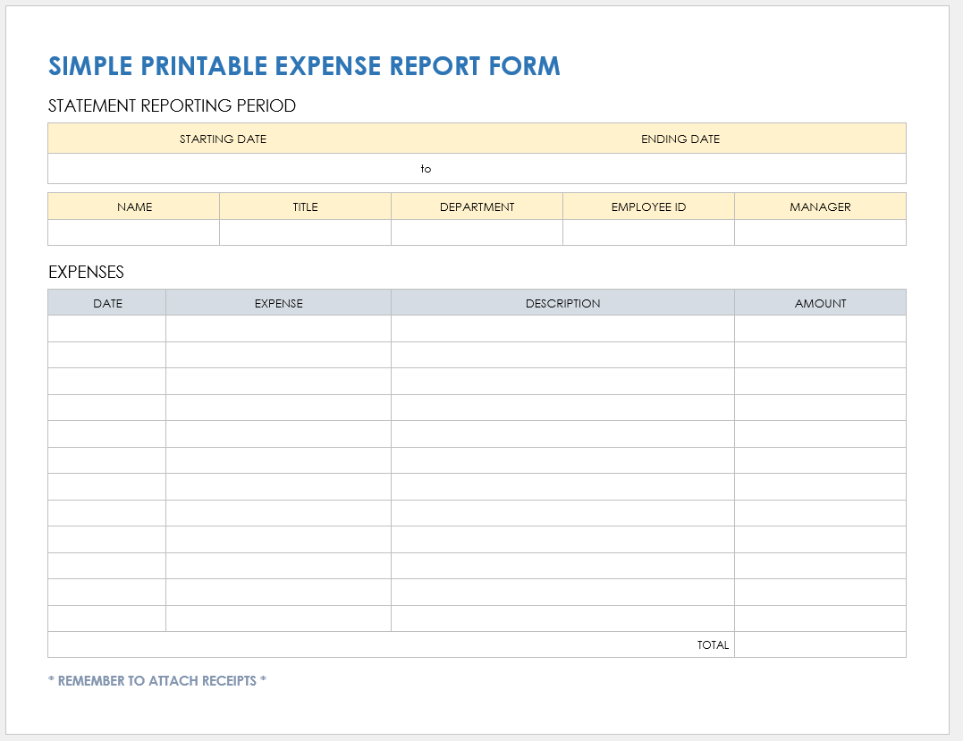 expense report template excel free download expense report template excel free download