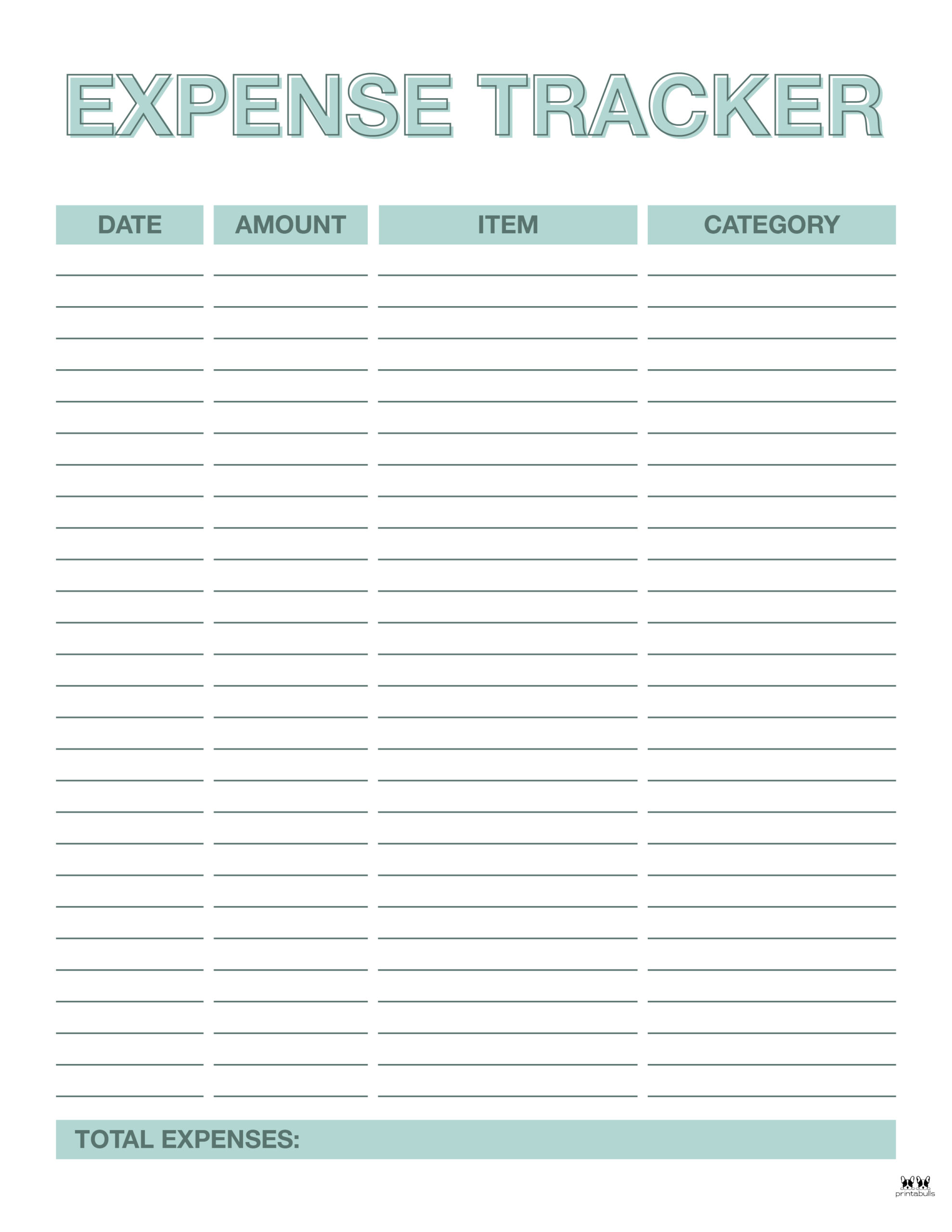 expenses tracker template google sheets