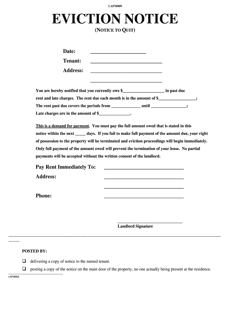 free eviction notice template word free eviction notice template word