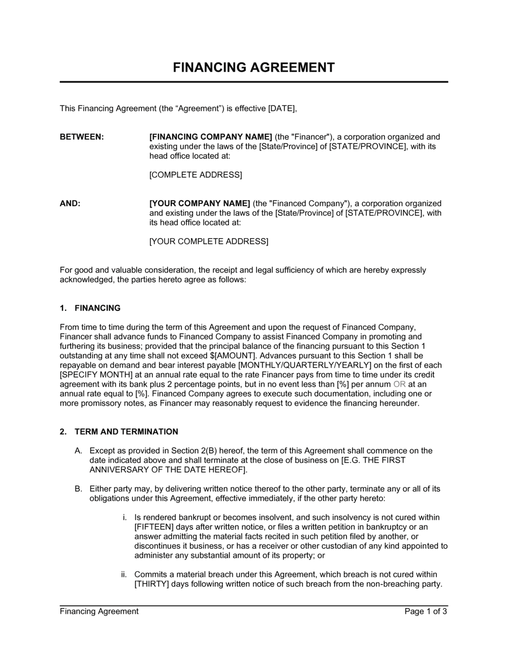 free printable loan agreement templates free printable loan agreement templates