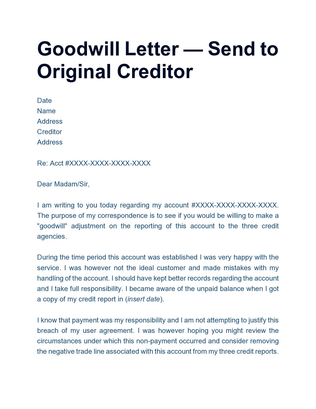 goodwill letter template pdf