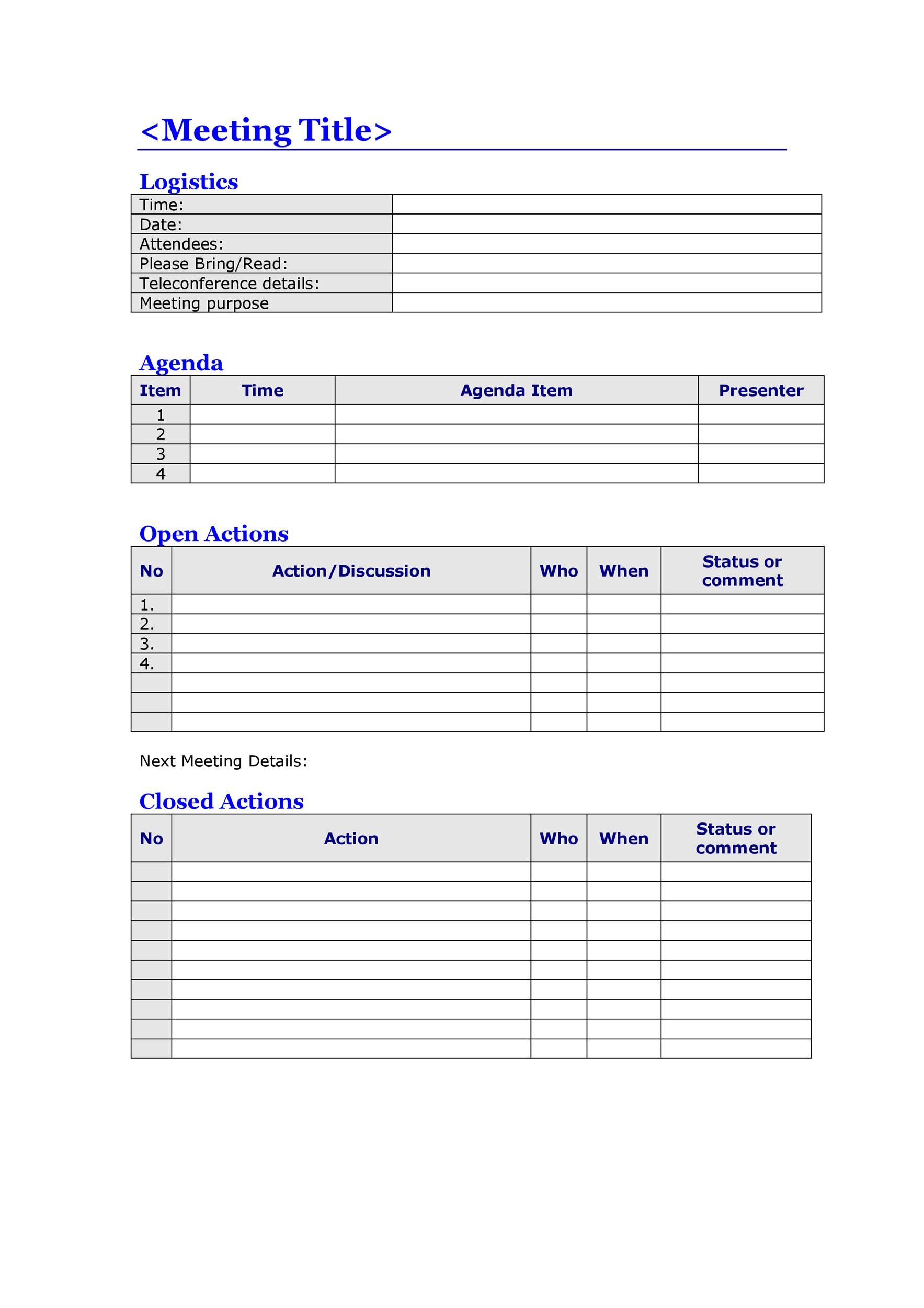 meeting agenda examples meeting agenda examples