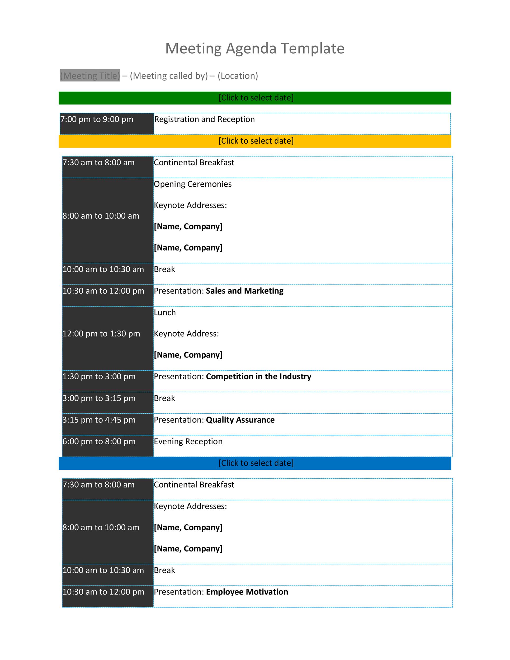 meeting agenda template examples meeting agenda template examples