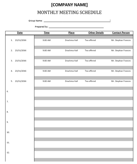 meeting agenda templates meeting agenda templates