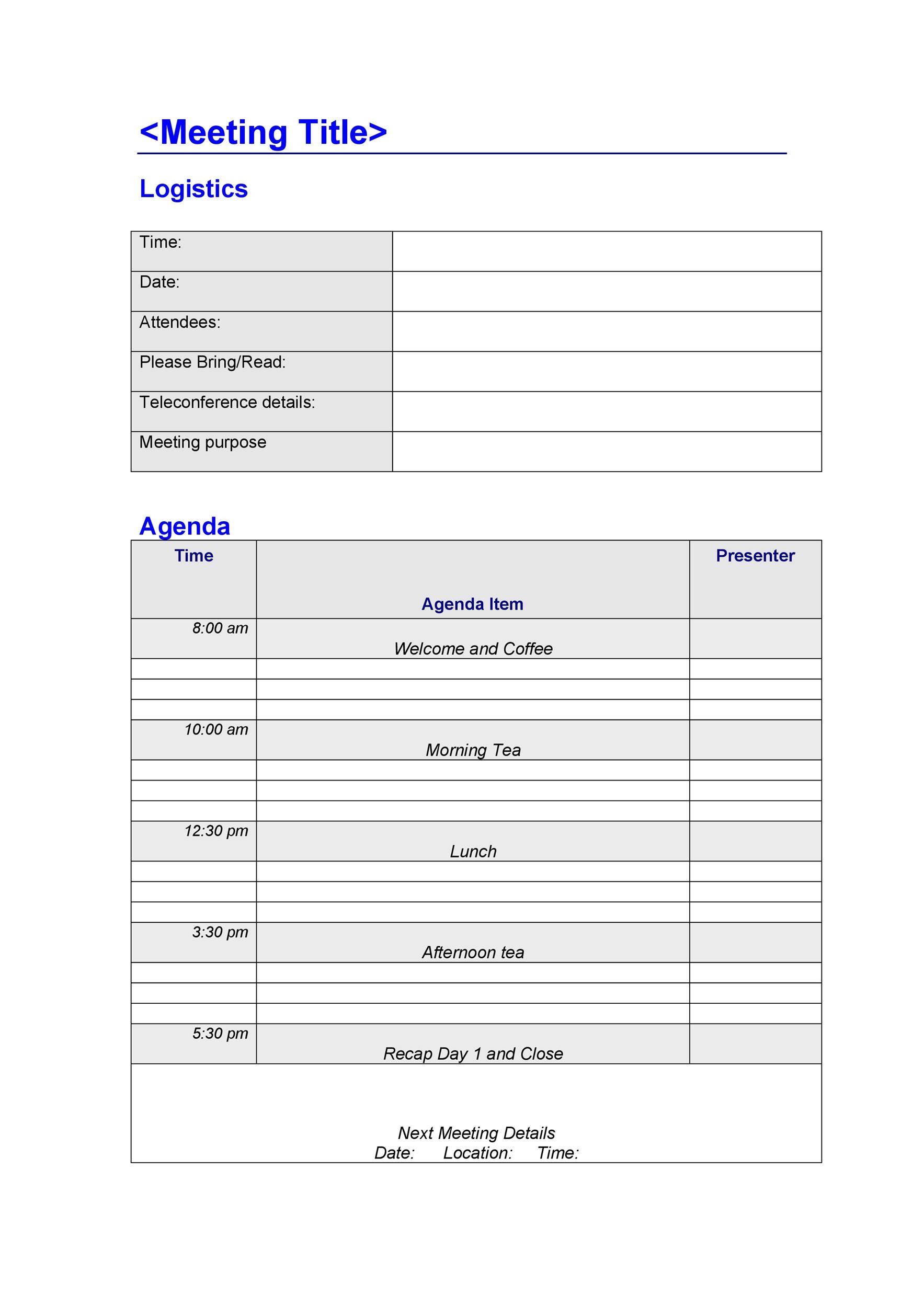 meeting minutes template meeting minutes template