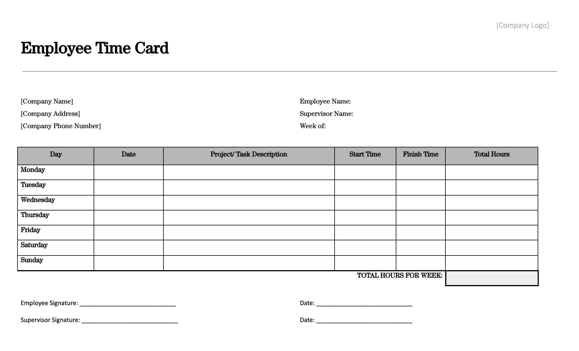 printable employee timesheet printable employee timesheet